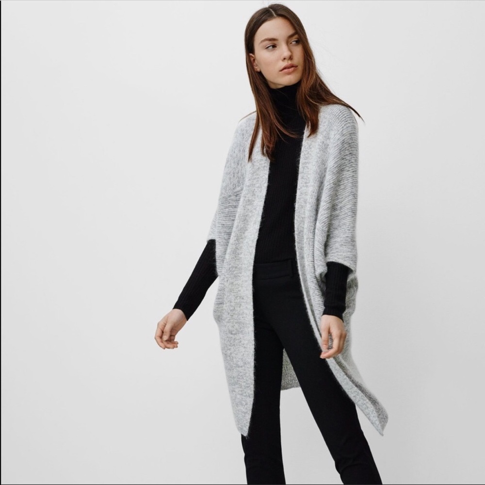 Aritzia Babaton Javier Alpaca Mohair Wool Sweater